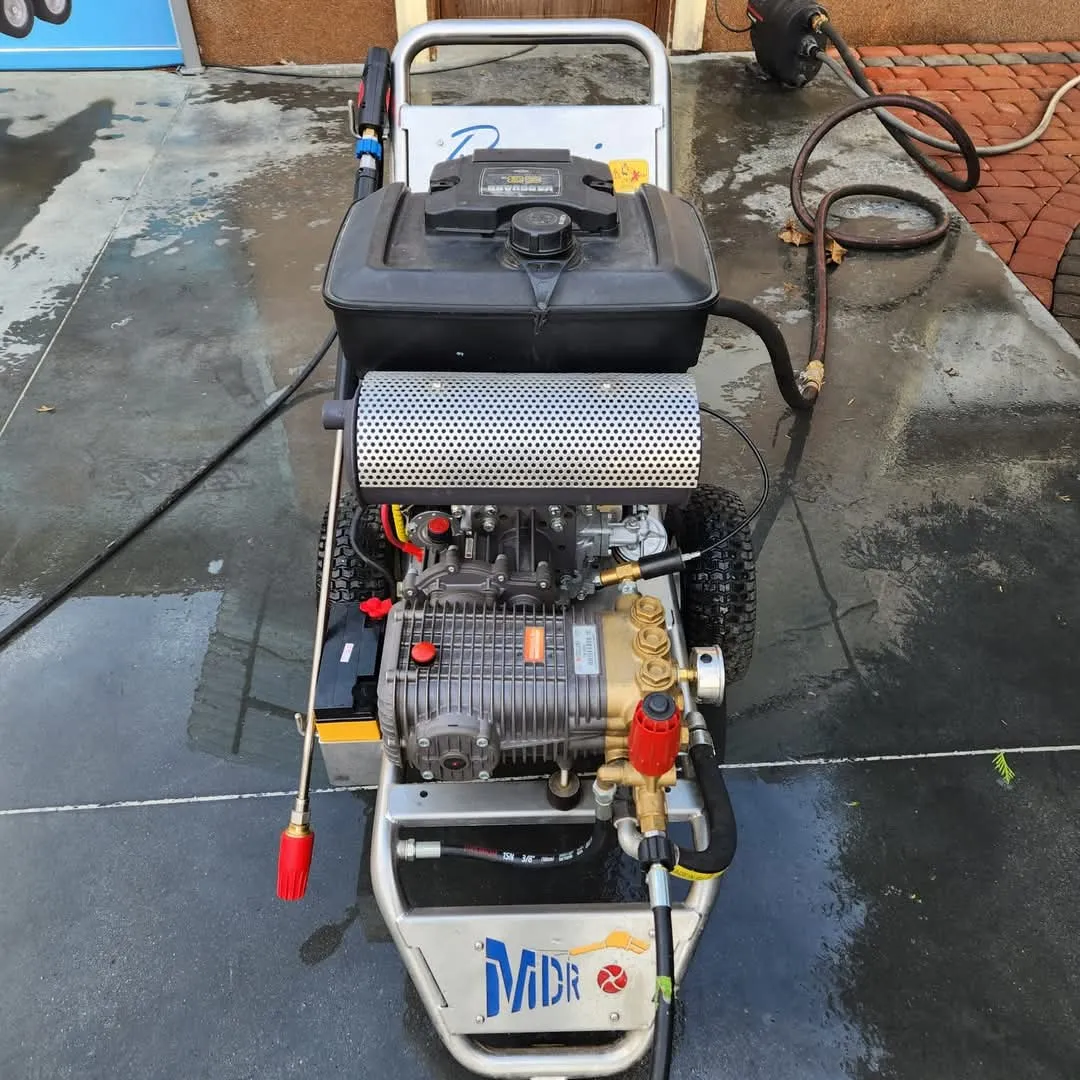 Myjka ciśnieniowa MDR — widok z przodu